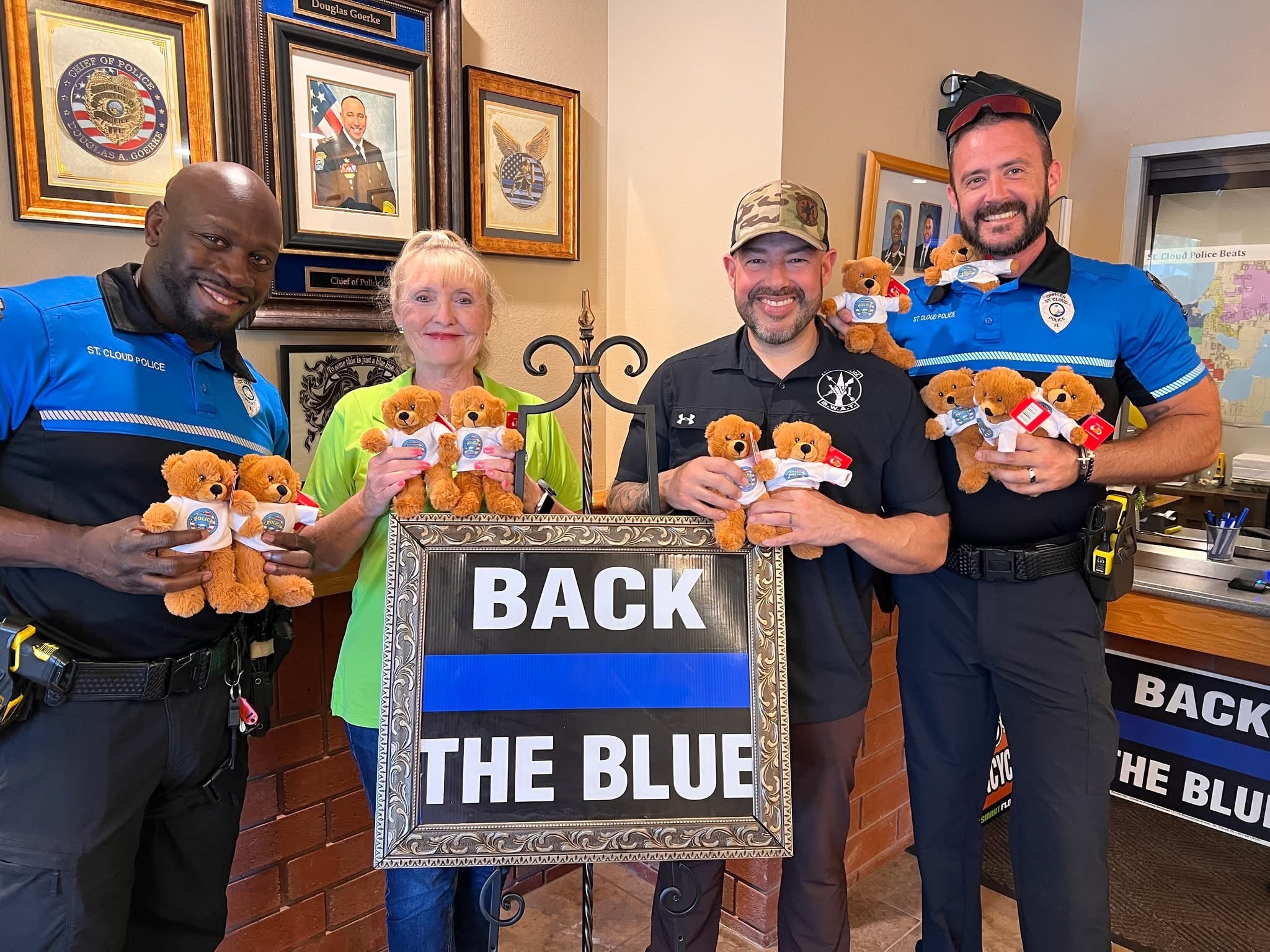 Police officers serving the St. Cloud community